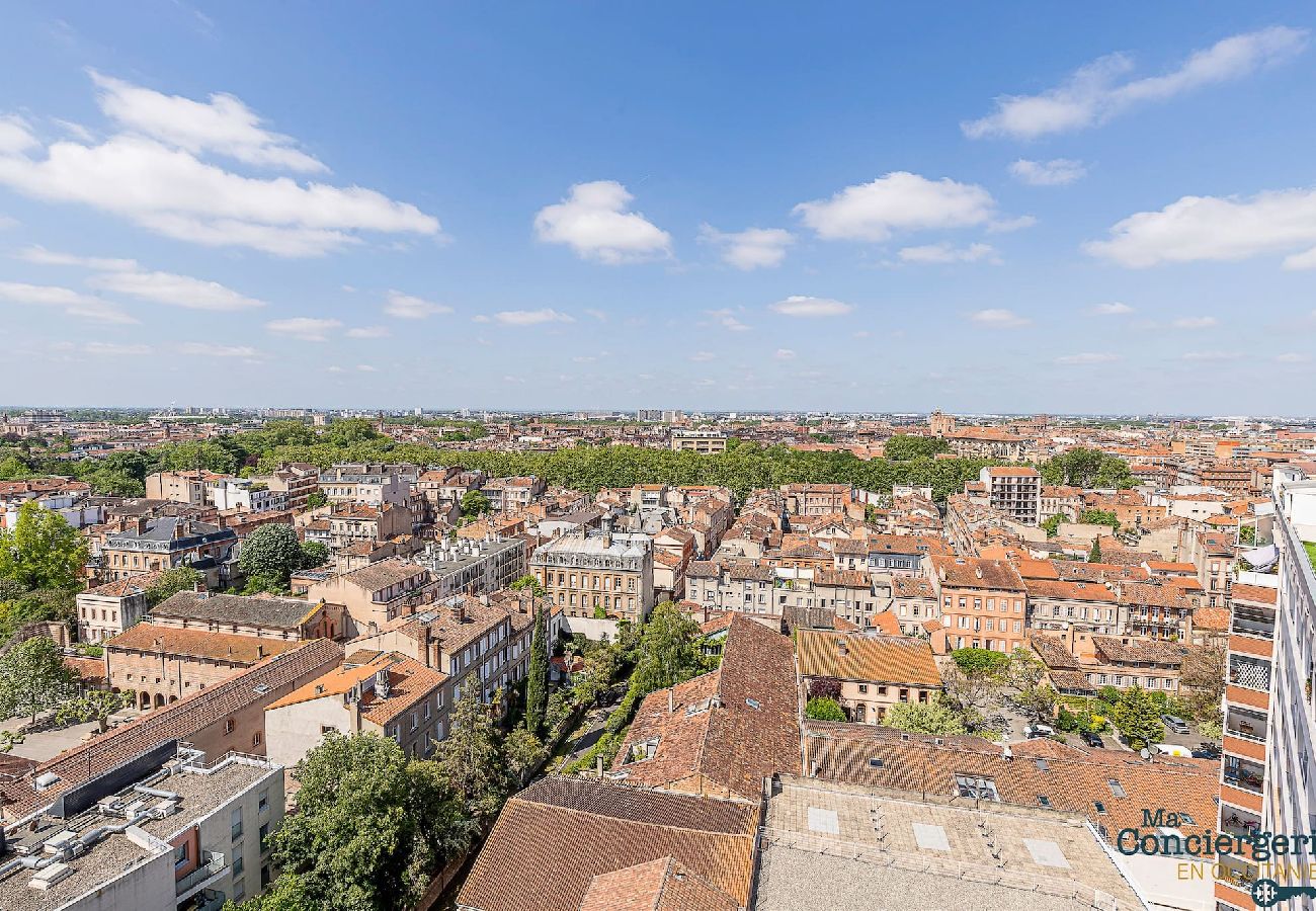 Apartment in Toulouse - MONTAUDRAN · Place Dupuy - Vue panoramique -Métro