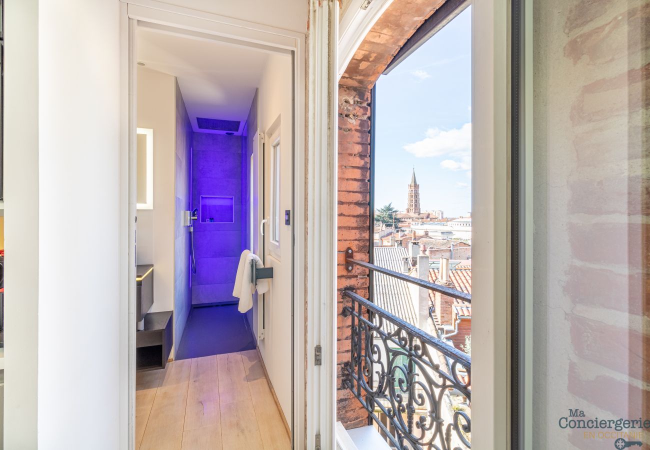 Studio in Toulouse - LORRAINE - Vue St-Sernin - Hypercentre - Capitole