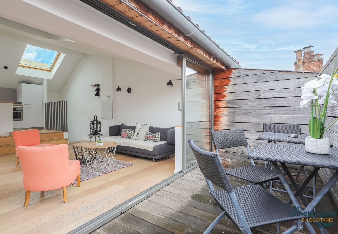 Apartment in Toulouse - DV7 Rooftop - Jean Jaurès - Métro Gare