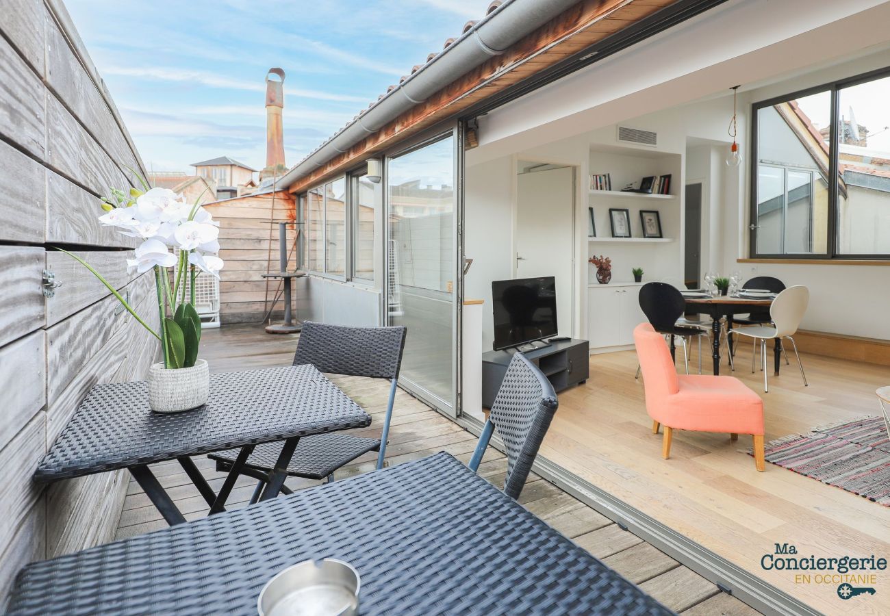 Apartment in Toulouse - DV7 Rooftop - Jean Jaurès - Métro Gare