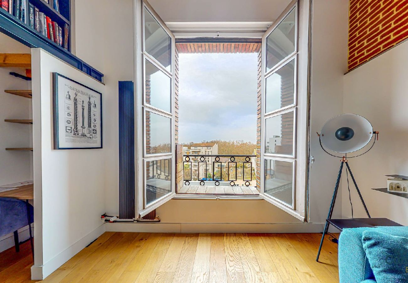 Apartamento en Toulouse - FAC 5 · Tram/métro vue Garonne Parking