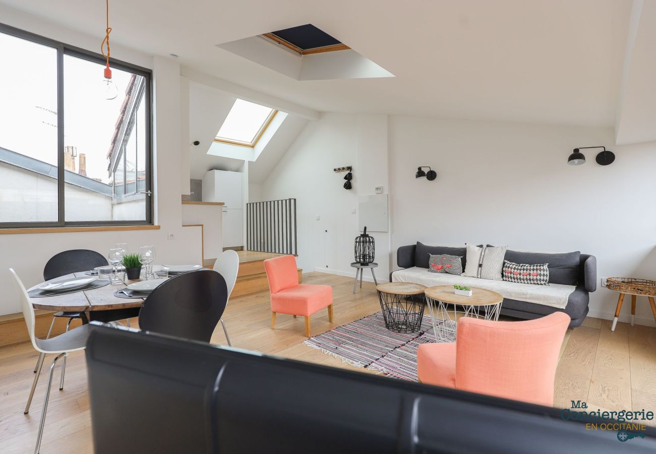 Apartamento en Toulouse - DV7 Rooftop - Jean Jaurès - Métro Gare